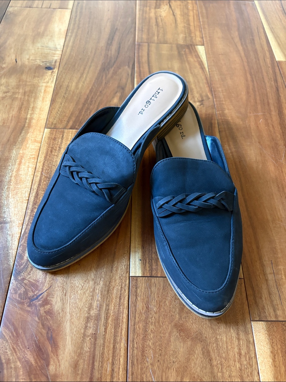 Indigo Rd Braided Slip On Mules